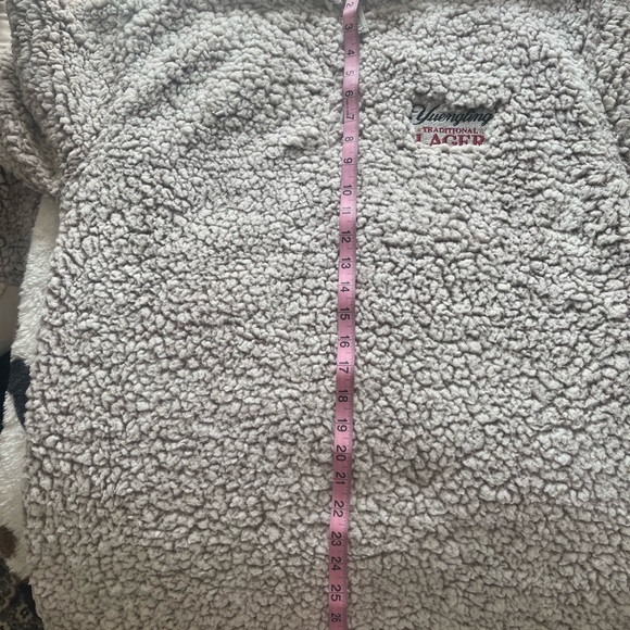 Yuengling Lager Cream Sherpa Pullover - Picture 5 of 5